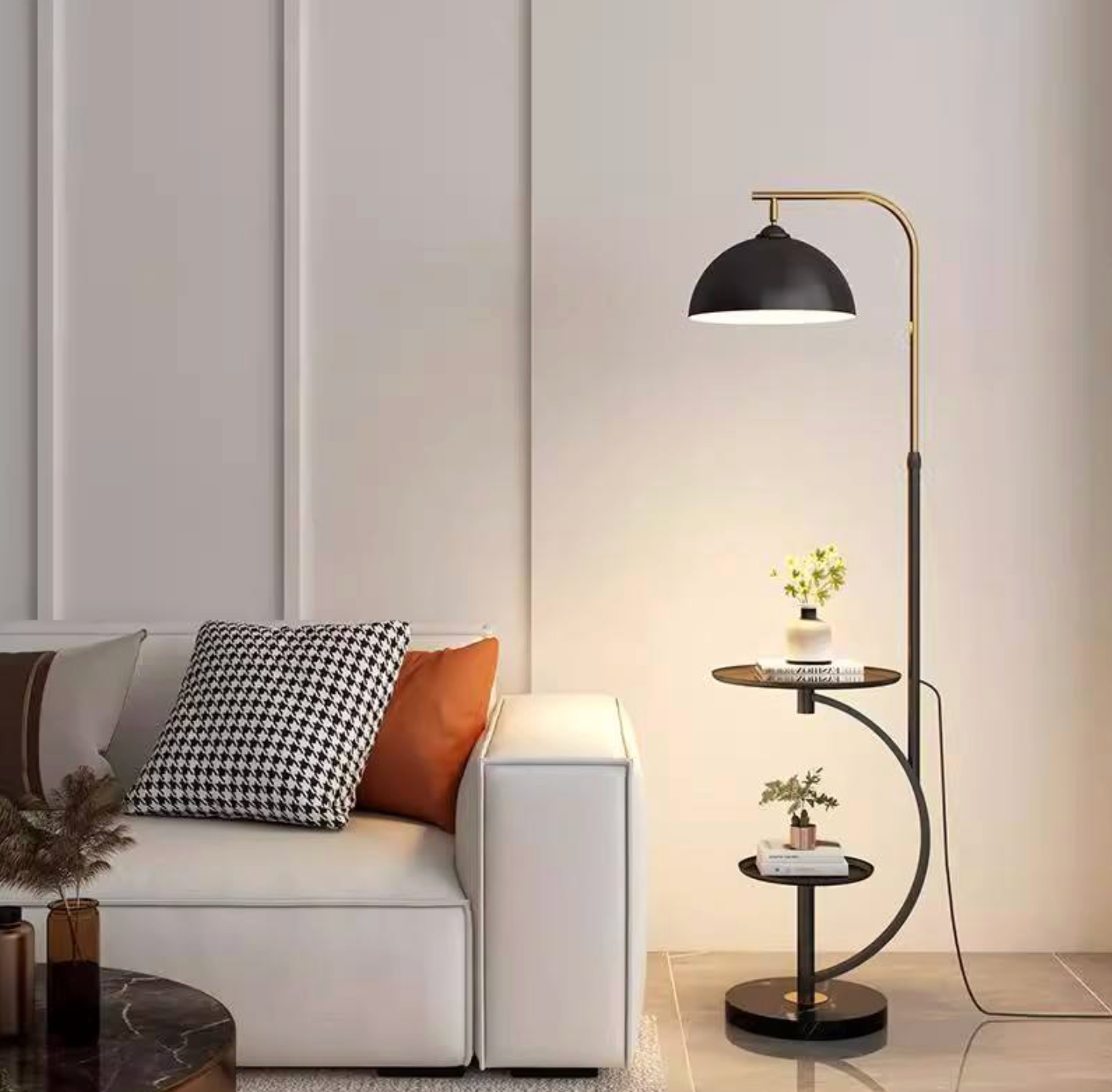 Elegant Contemporary Standing Light for Home & Office