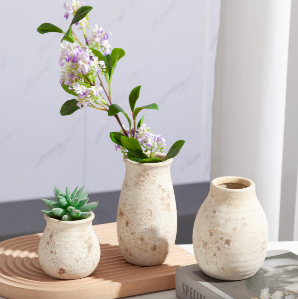 Vintage Farmhouse Porcelain Vase
