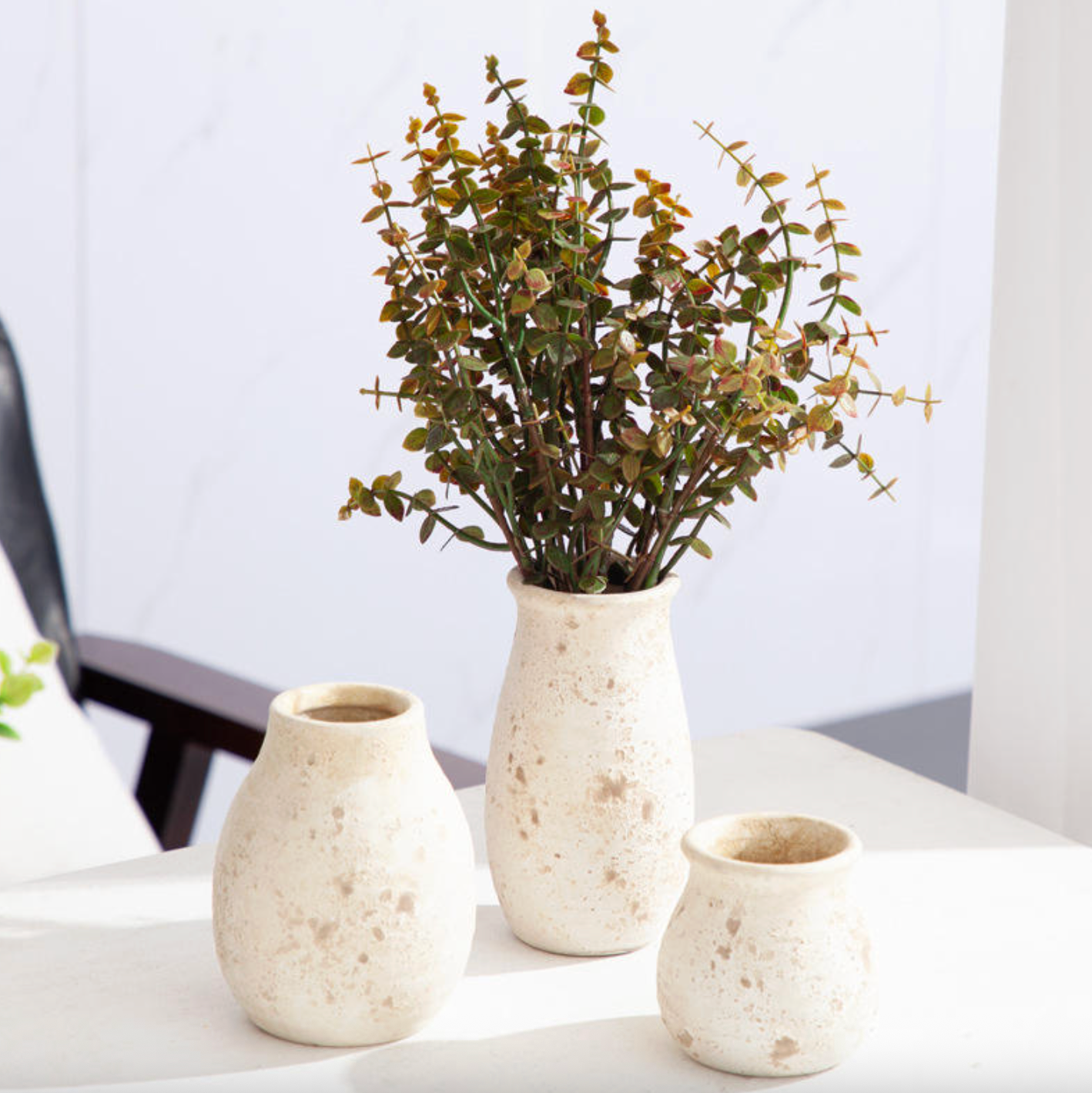 Vintage Farmhouse Porcelain Vase