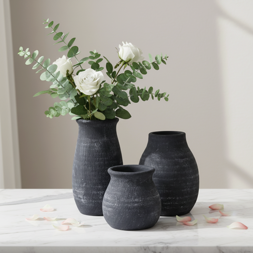 Vintage Farmhouse Porcelain Vase