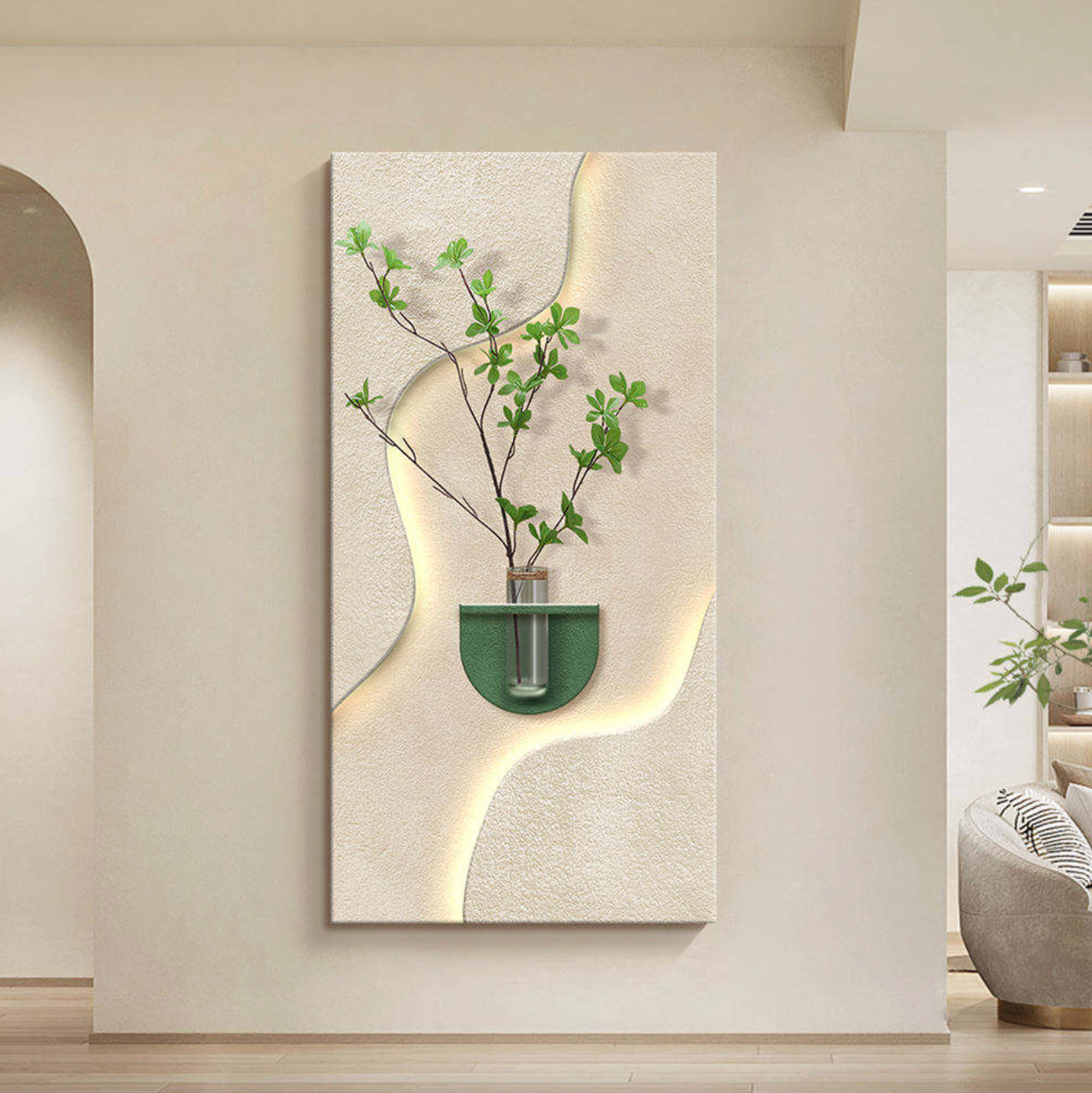 Elegant Three-Dimensional Home Decoration