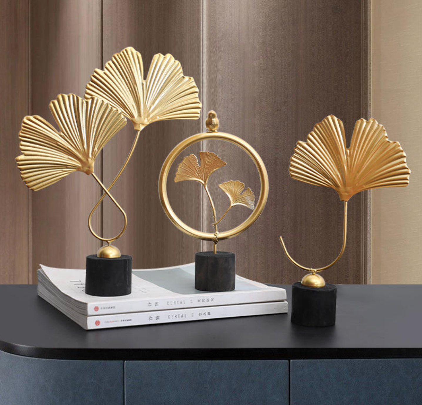 Luxury Nordic Golden Decorative Vase