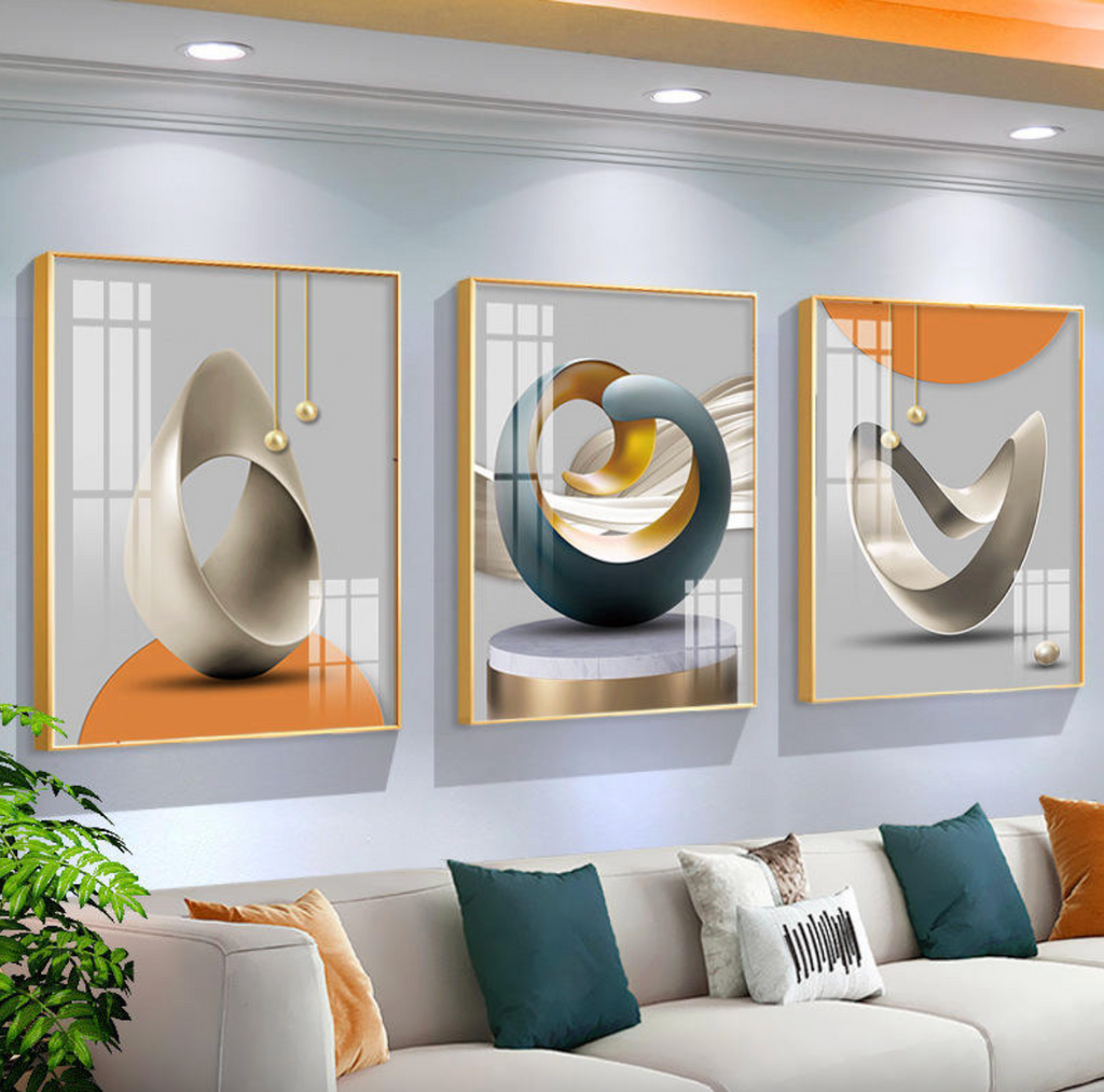 Luxury Abstract Canvas Wall Art